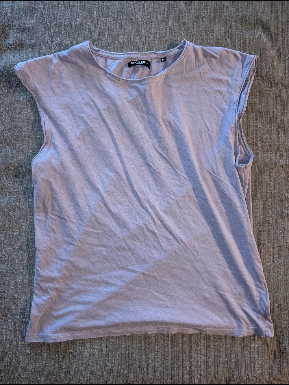 Lavender Muscle Tee